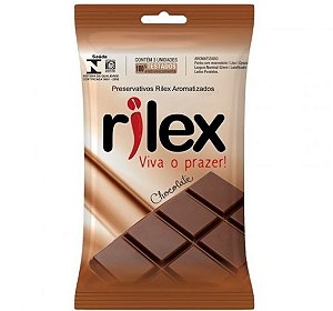 Preservativo RILEX c/ 3 Un.- Chocolate