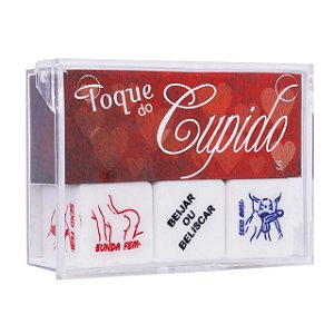 Dado Hétero Triplo Toque do Cupido