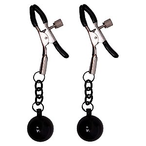 Grampos para Seios com Bolas de Ferro