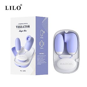 Cápsula Vibratória com 12 Pulsações Magic Box Sucção