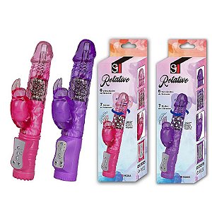 Vibrador Rotativo - 7 Vibrações com Rotação 360º