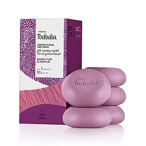 Sabonete em Barra Natura Tododia Ameixa e Flor de Baunilha 5x90g