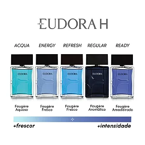 Perfume Masculino Eudora H - Fragrâncias Variadas 100ml
