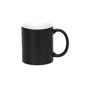 Caneca de Cerâmica Mágica Preta - 325ml