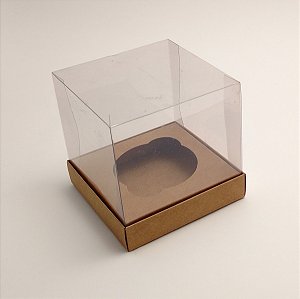 Caixa Para Cupcake Acetato