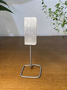 Selenita (com base metal prata)