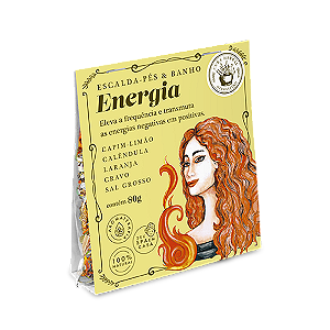 Banho de Energia - Sachê de 80g
