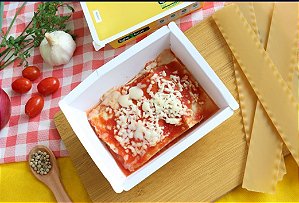 Lasanha À Bolonhesa Com Peito de Peru