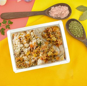 Filé de Tilápia Ao Molho de Tomate e Alcaparras