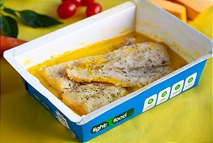 Filé de Tilápia Com Creme de Abóbora