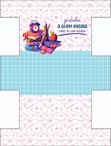 Painel necessaire box- Dia dos professores - Gratidão  3