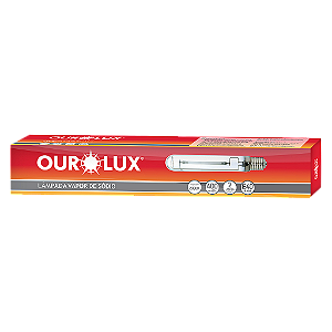 Lâmpada Sódio Tubular 400W E40 Ourolux.