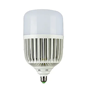 Lâmpada led bulbo Alta Potência 60W E27 bivolt 3000k branco quente.