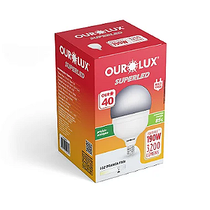 Lâmpada Superled Alta Potência T 28W Bivolt 6500K E40.