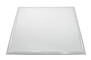 Luminária Plafon LED 48W Quadrada 60cm x 60cm Embutir 4000K bivolt.