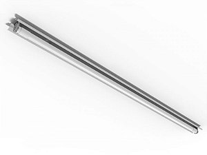 Luminária de sobrepor simples para 1 lâmpada 36/40/45/65W 240cm (HO).