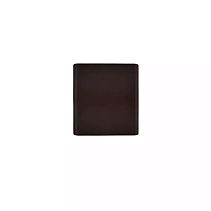 Arandela de Parede LED Prisma Quadrado Facho Duplo Aberto Externo 3000K 3W Bivolt 12x12x5cm Policarbonato Café.