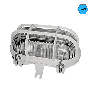 Luminária Tartaruga TGVP p/ Lâmp. até 100W à prova de tempo, gases, vapores e pós.