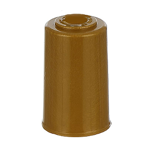 Soquete liso E27 para abajur e Pendente 110/220v Dourado.