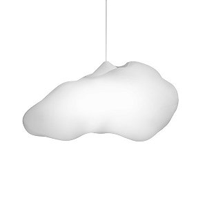 Pendente Nuvem 25x50x27cm Polietileno Branco.