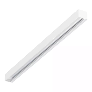 Arandela linear com iluminação assimétrica de Parede LED Retangular 3000K 36,2W Bivolt 114,3x7,3x6,5cm Alumínio Branco Fosco.