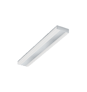 Plafon de Sobrepor LED Kiini Retangular 5000K 73W Bivolt 111,8x9x2,8cm Alumínio Prata Acetinado e Acrílico Branco Fosco.