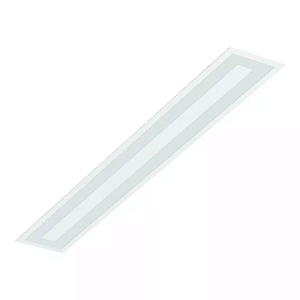 Luminária de Embutir LED Joari Retangular 4000K 71W Bivolt 117,1x15,5x6cm Alumínio Branco Fosco.