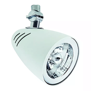 Spot de Sobrepor Ideia Sem Canopla AR70 14,2x7,3x10,6cm Alumínio Branco Fosco.