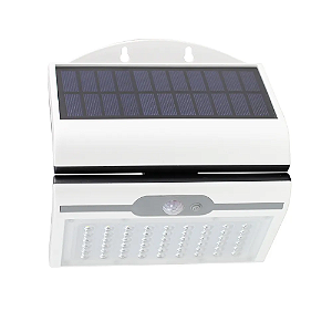Balizador de LED Solar 54 Leds 40W 6500K Branco Frio Bivolt.