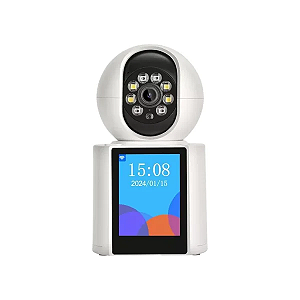 Câmera Segurança Bidirecional WiFi JT JK9291 Branco.