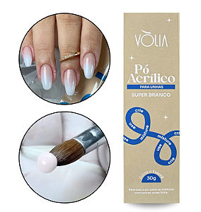 PO ACRILICO SUPER BRANCO 30G VOLIA