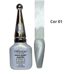 ESMALTE EM GEL MAGNETICO N°01 OLINROVI