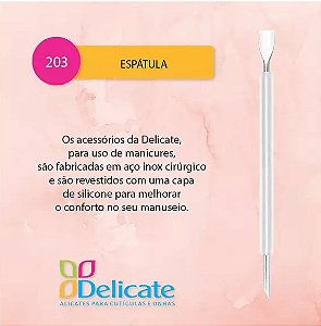 ESPATULA INOX DELICATE REF 203