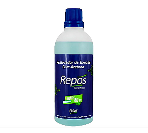REMOVEDOR DE ESMALTE REPOS COM ACETONA 140ML