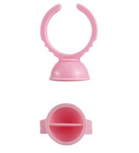 ANEL BATOQUE COM DIVISÓRIA ROSA 50UNI PEQUENO