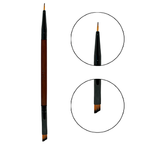 PINCEL PARA TINTURA DE CILIOS E SOBRANCELHAS 2 LADOS