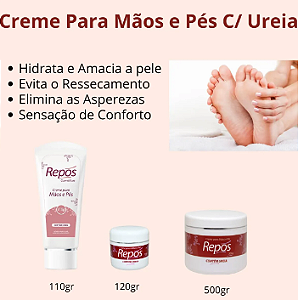 CREME REPOS C/UREIA 500G