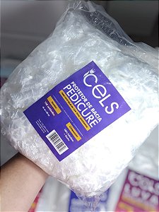 PROTETOR DESCARTAVEL PEDICURE 100UNID CELS