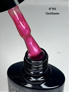 ESMALTE GEL LOVEYES Nº5 COLEÇÃO CINTILANTE/THERMAL