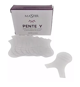 PENTE Y MASTER PINK/TRANSPARENTE REDONDO 1CM 10UN