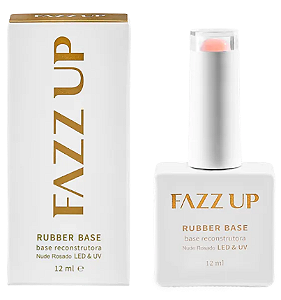 BASE RUBBER NUDE ROSADO LIVRE DE TPO FAZZ UP 12ML