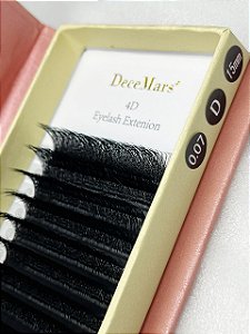 CILIOS PRETO DECEMARS 4D 0,07D 15MM