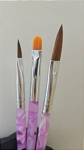 PINCEL ROXO UNHA ALTA QUALIDADE (FORMATOS)