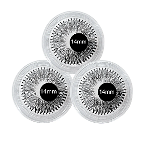 CÍLIOS POSTIÇOS FIO A FIO 14MM DAFU