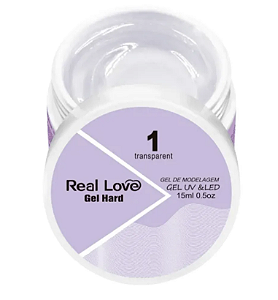 GEL HARD TRANSPARENTE 1 REAL LOVE