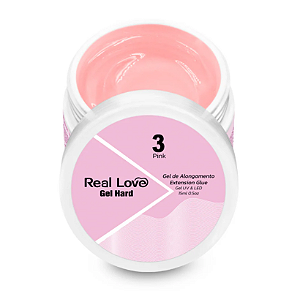 GEL REAL LOVE HARD 3 PINK 15 ML