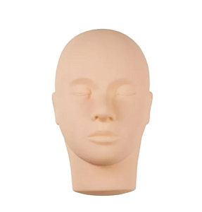 CABECA DE TREINO SILICONE MAQUIAGEM, CILIOS E MICROPIGMENTAÇÃO