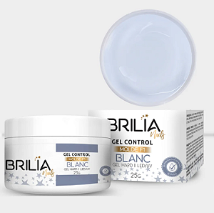 GEL CONTROL BLANC MOLDE F1 25G BRILIA NAILS SEM TPO
