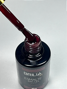 ESMALTE GEL VINHO BRILIA NAILS SEM TPO