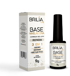 BASE NIVELADORA RENDA 9G BRILIA NAILS SEM TPO